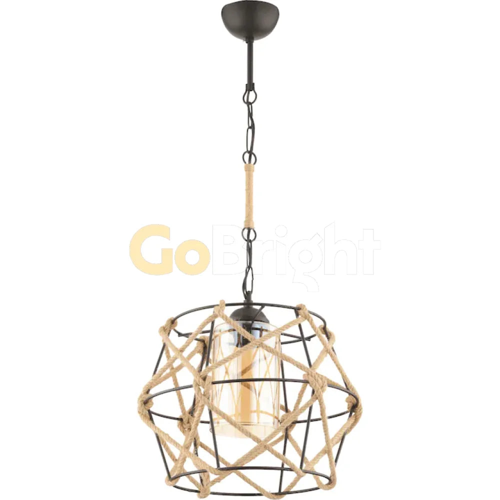 Pendul Rustic Eagle 1xE27 Reglabil