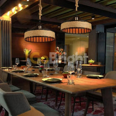 Pendul Rustic Eagle Sfoara 1xE27 Reglabil