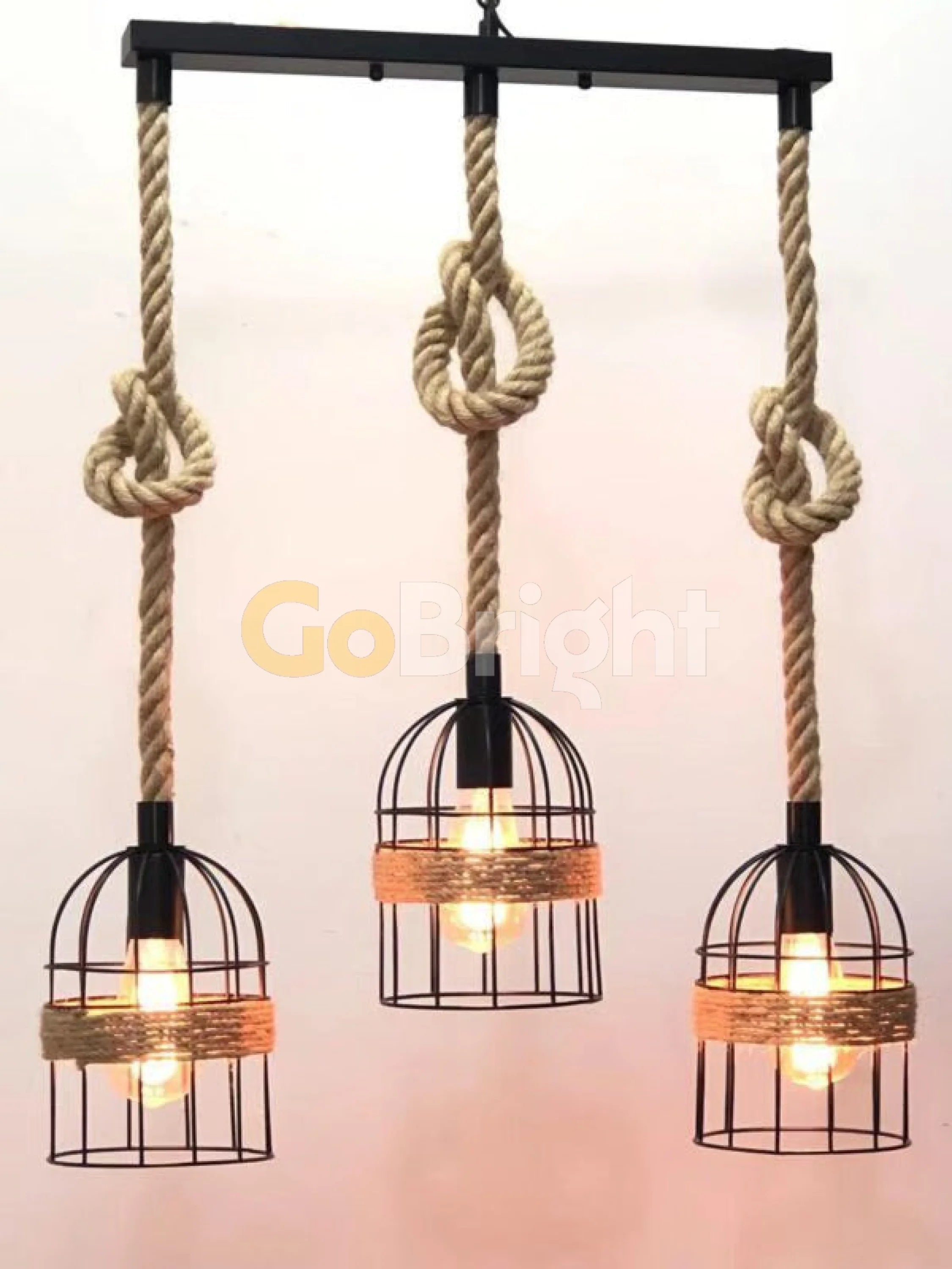 Pendul Rustic Eagle Sfoara 3xE27 60cm