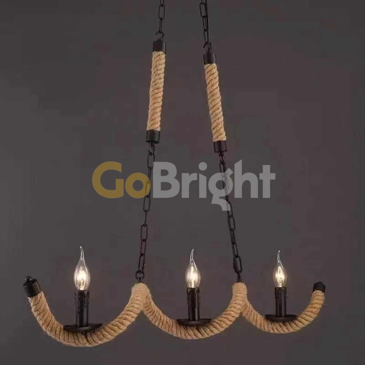 Pendul Rustic Reglabil Eagle 3xE14 78cm