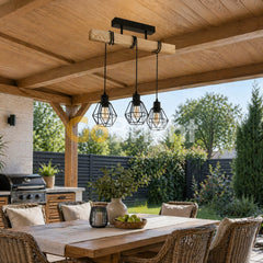 Pendul Rustic Reglabil Eagle 3xE27 50cm