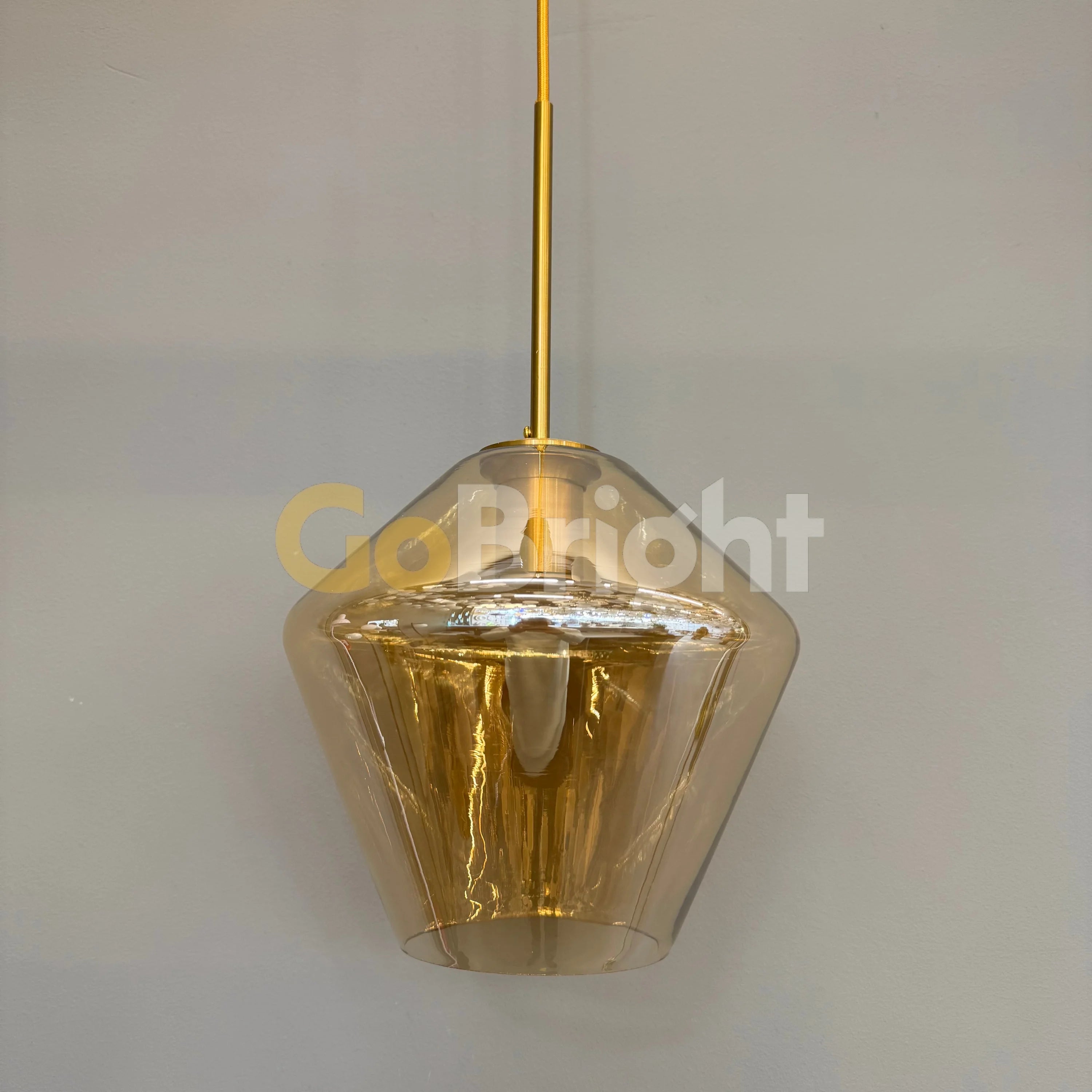 Pendul Jolie Reglabil 1xE27 Auriu