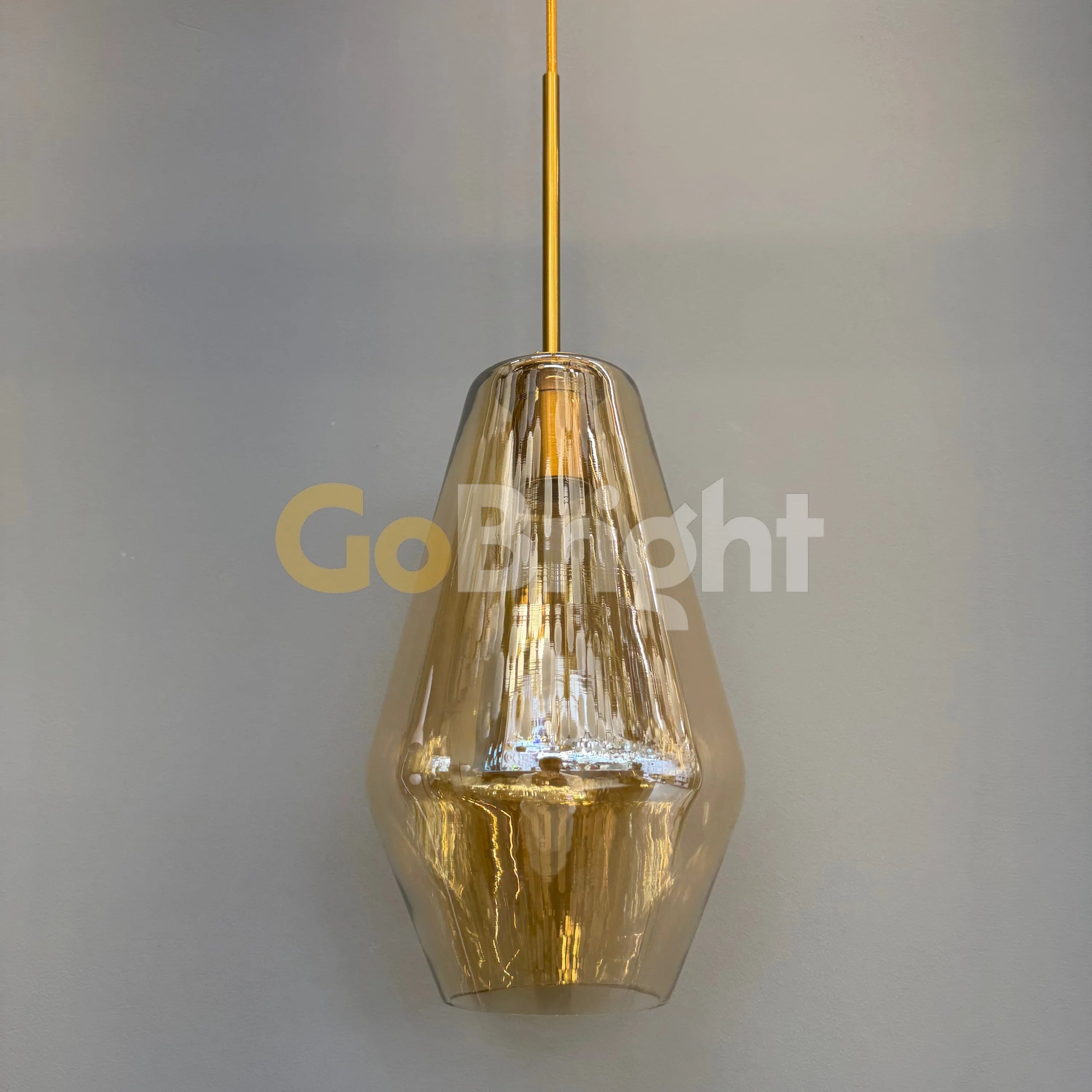 Pendul Jolie Reglabil 1xE27 Auriu