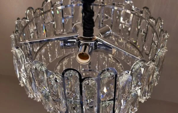 Candelabru Pavo Diametru 40cm Argintiu