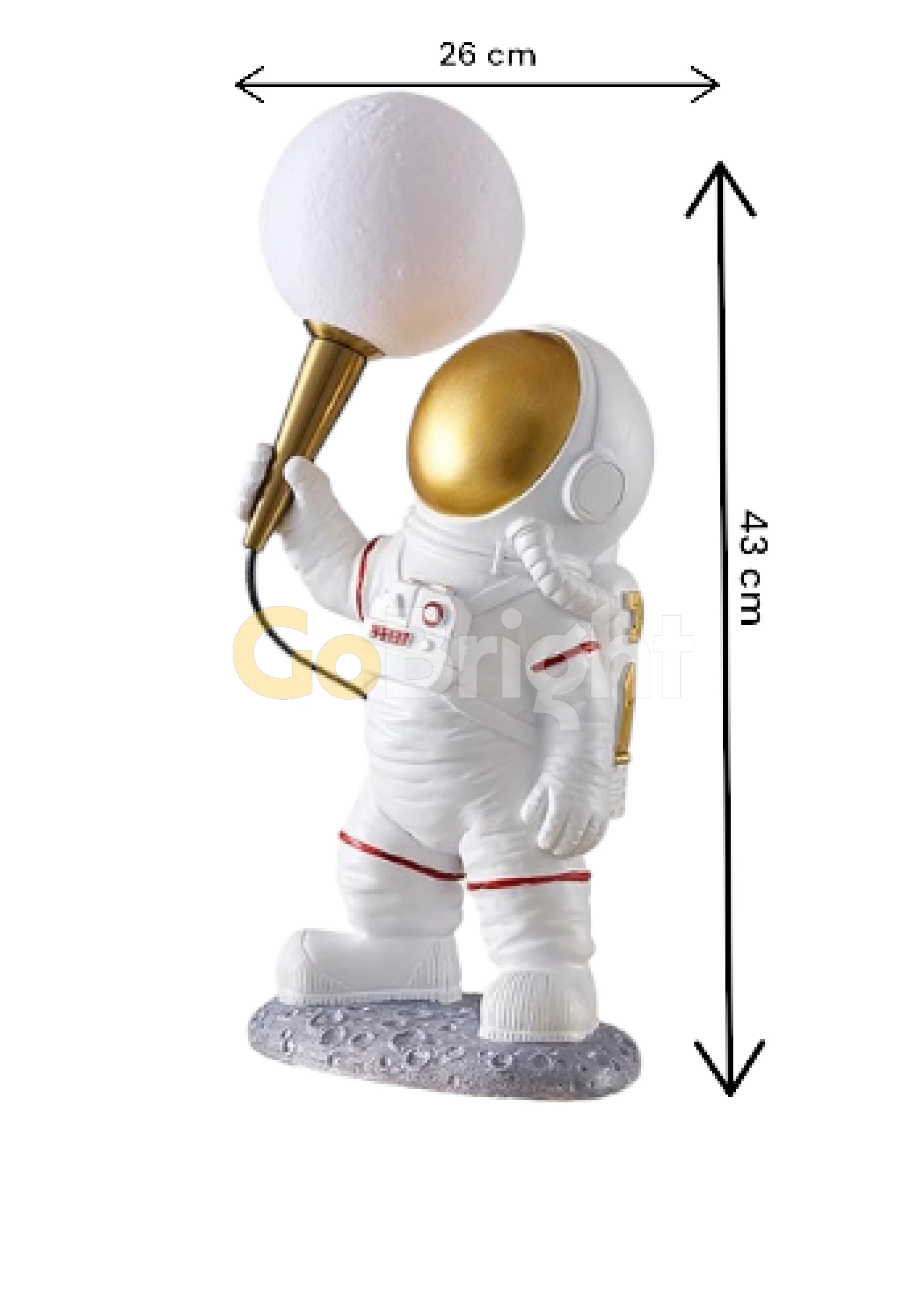 Veioza Astronaut 1xG9 43cm