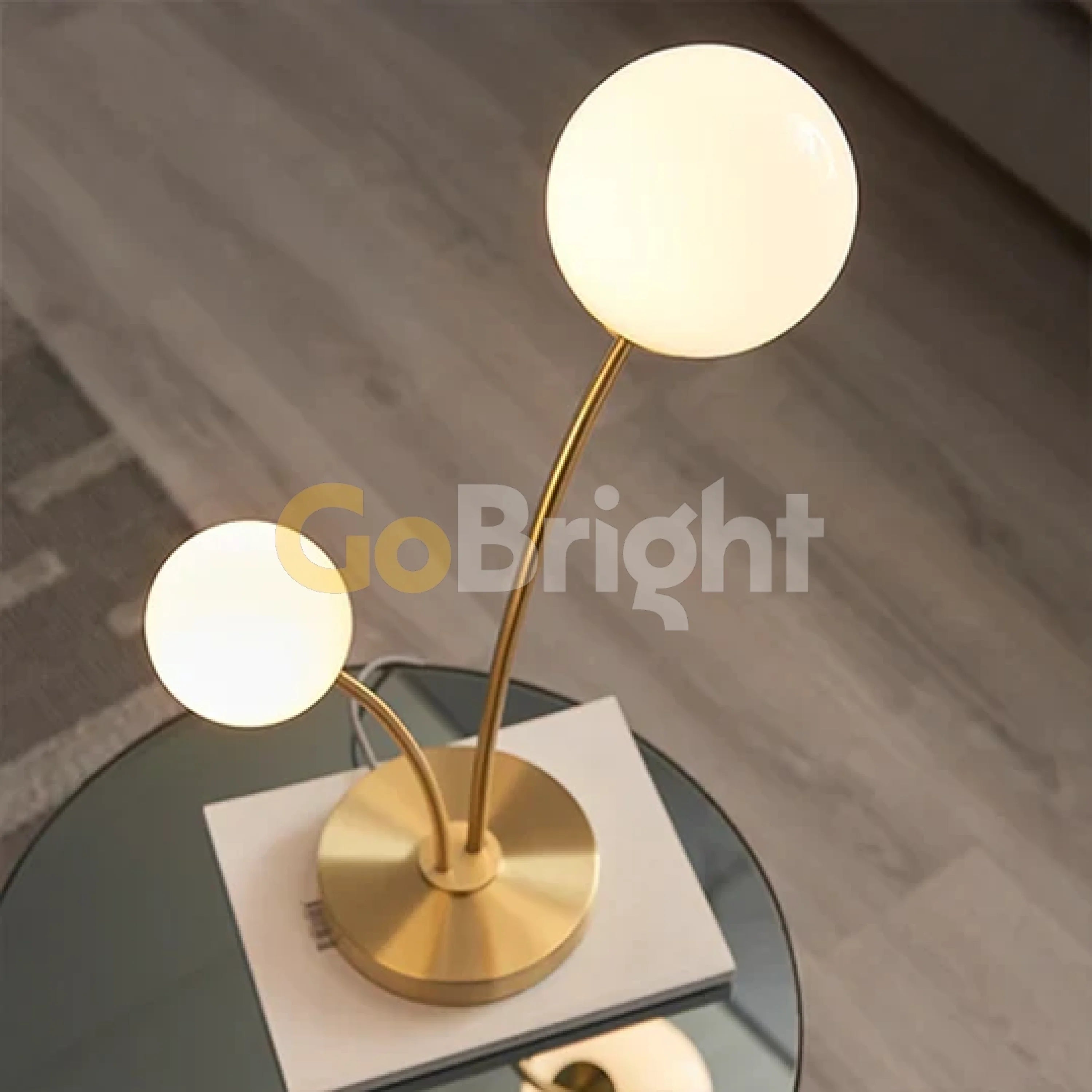 Veioza Jolie 2xG9 45cm Auriu