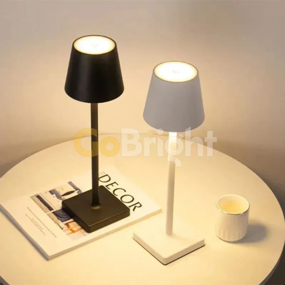 Veioza Touch LED Sinth 3 Tipuri de Lumini 38cm 10W Alb